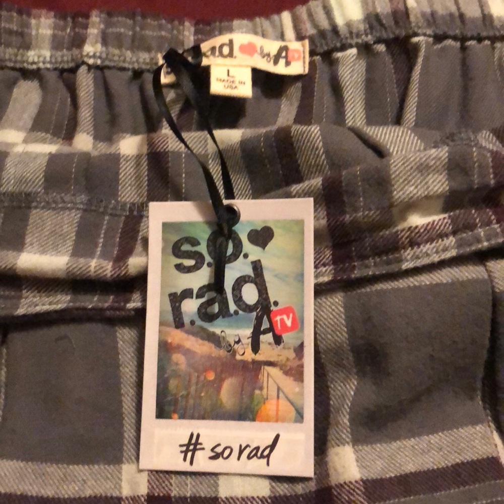 So Rad Plaid Skirt